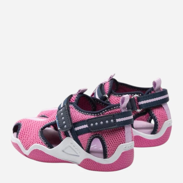 Sandały dziecięce dla dziewczynki Geox J1508A01454-C8NF4 35 Fuksja (8050036536655) - obraz 4