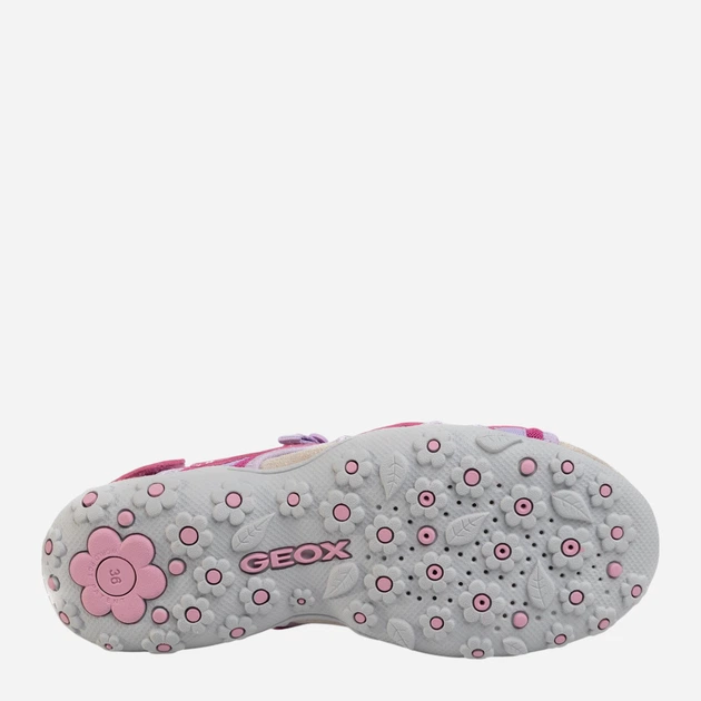 Sandały dziecięce dla dziewczynki Geox J92D9C014CE-C8257 37 Fuksja (8054730466997) - obraz 5