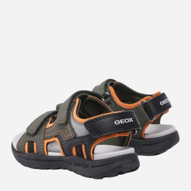 Підліткові сандалії для хлопчика Geox J155XB015CE-C0623 38 Хакі (8050036483126) - зображення 4