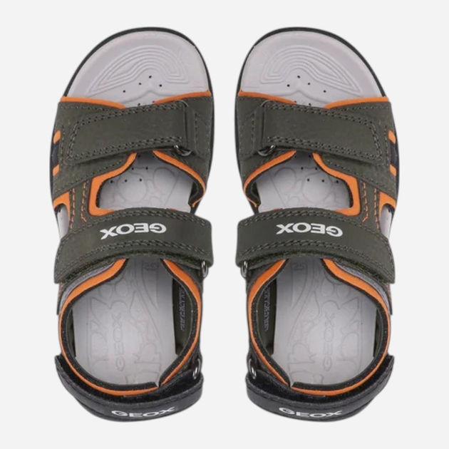Підліткові сандалії для хлопчика Geox J155XB015CE-C0623 39 Хакі (8050036483133) - зображення 5