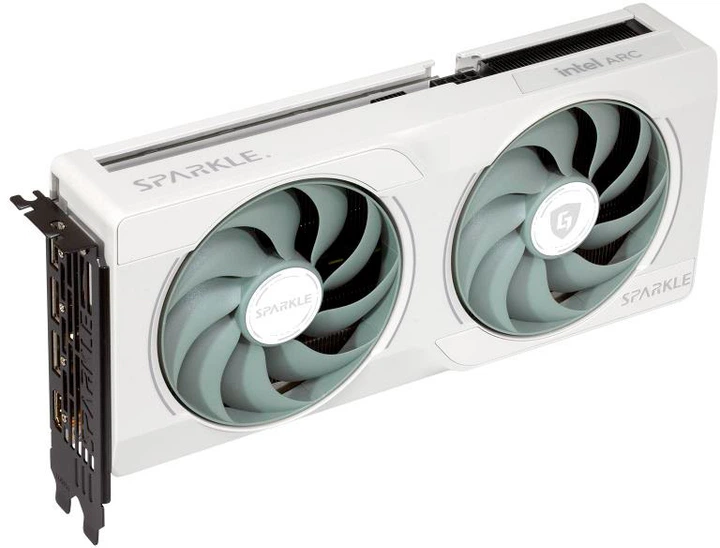 Karta graficzna Sparkle PCI-Ex Intel Arc B570 Guardian Luna OC 10GB GDDR6 (160bit) (2660/19000) (HDMI, 3 x DisplayPort) (SB570GW-10GOC) - obraz 4