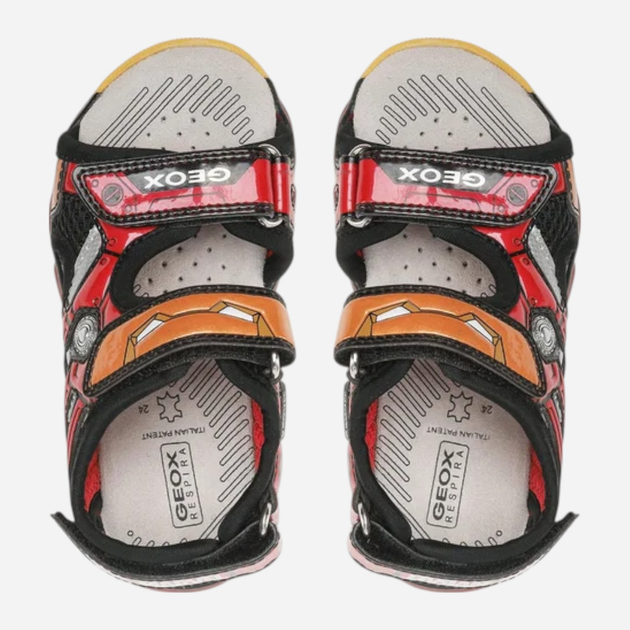 Дитячі сандалії для хлопчика Geox J350QB014CE-C0048 29 Чорні (8056206083356) - зображення 6