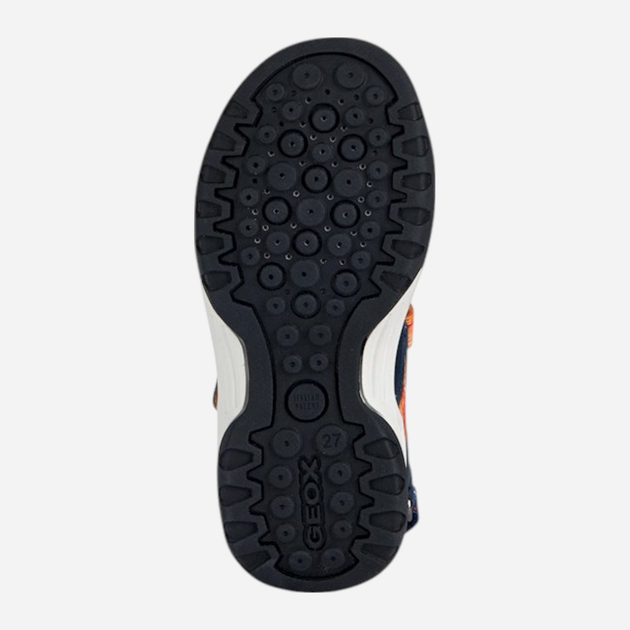 Дитячі сандалії для хлопчика Geox J350RB01454-C0820 32 Темно-сині з помаранчевим (8056206083660) - зображення 6