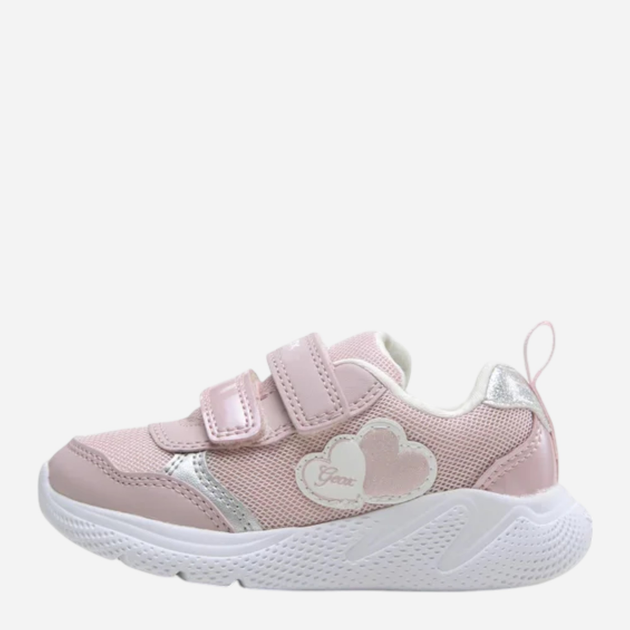 Buty sportowe dziecięce dla dziewczynki na rzepy Geox B354TC01454-C0514 22 Jasnoróżowe (8050036958884) - obraz 3