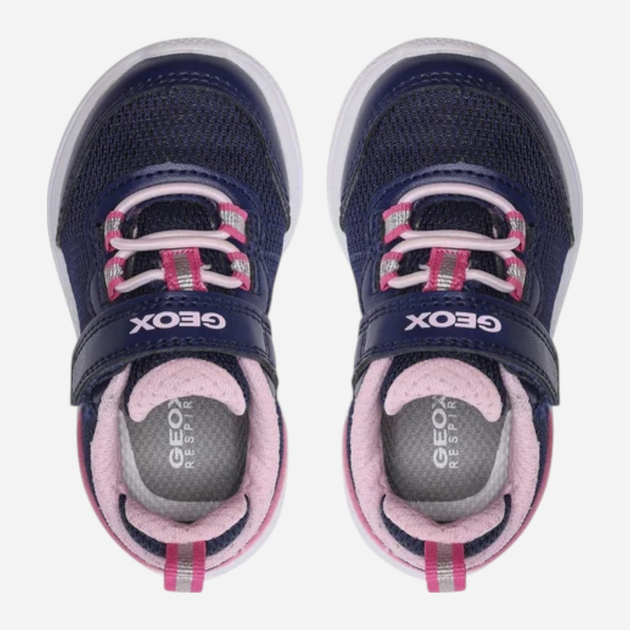 Дитячі кросівки для дівчинки Geox B254TE07TBC-C0694 26 Темно-сині (8056206011830) - зображення 5