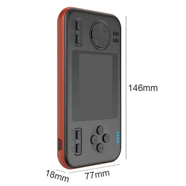 Ігрова приставка ретро PowerBank 8000mAh (416 ігор) USB / Портативна ігрова консоль / Повербанк GAME (L) - зображення 7
