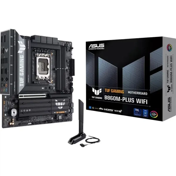 ASUS материнська плата tuf gaming b860m-plus wifi - зображення 5
