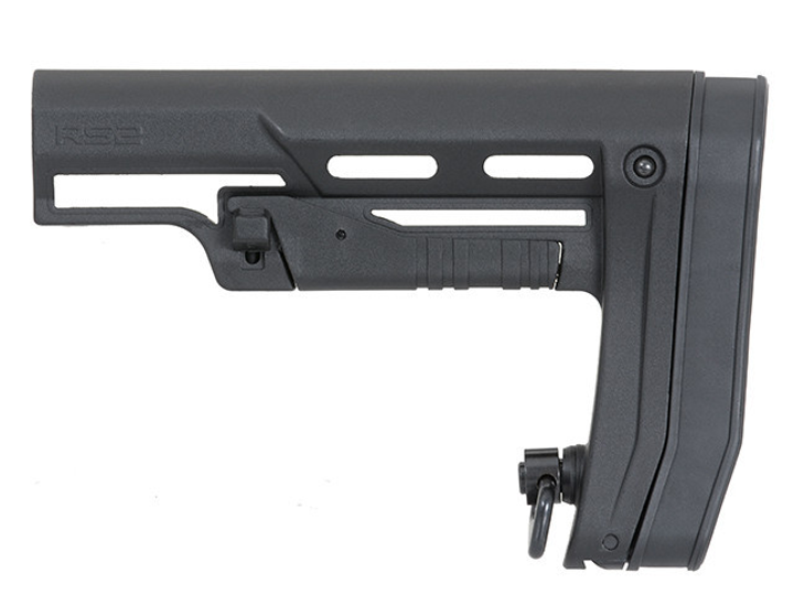 Тонкий приклад RS2 для серії AR-15 / M4 - Black [APS] (для страйкболу) - зображення 1