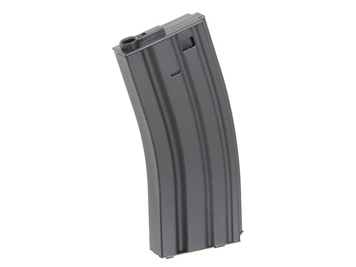 Магазин M4/AR15 MID-CAP на 120 куль зі сталі, чорний - зображення 1