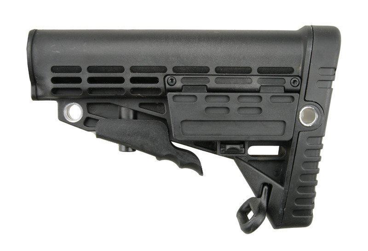 Складаний приклад для приводів типу M4/M16 (MB013) [WELL] (для страйкболу) - зображення 2
