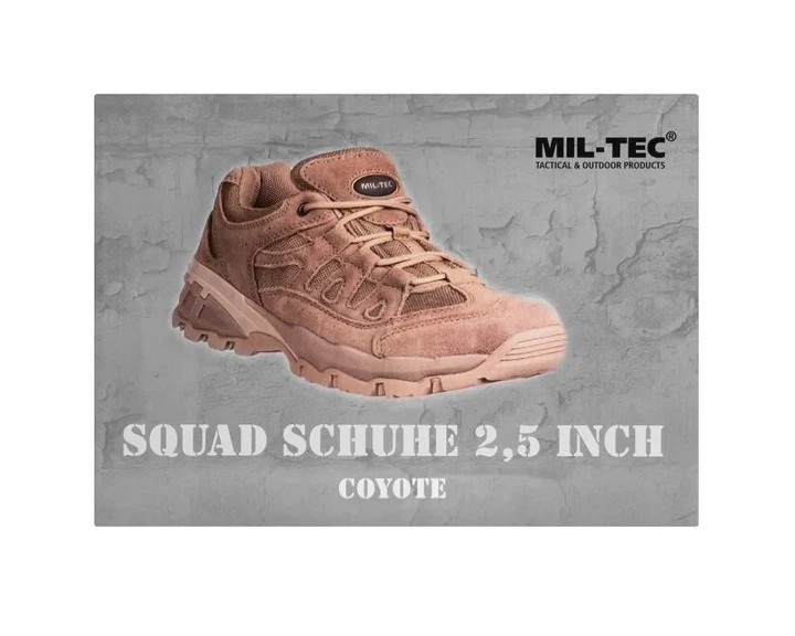 Кросівки тактичні TROOPER Mil-Tec Squad 2,5'' Coyote 46 - изображение 5