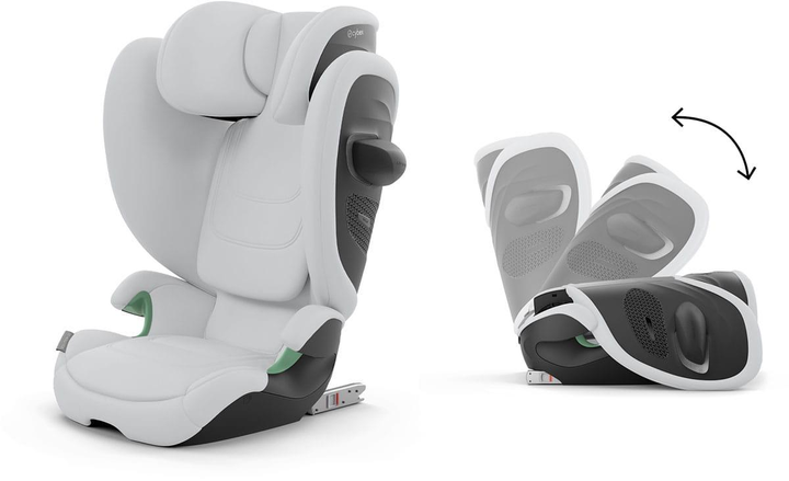 Автокресло Cybex Solution G2 гр. 2/3 15-50 кг Fog Grey - изображение 1