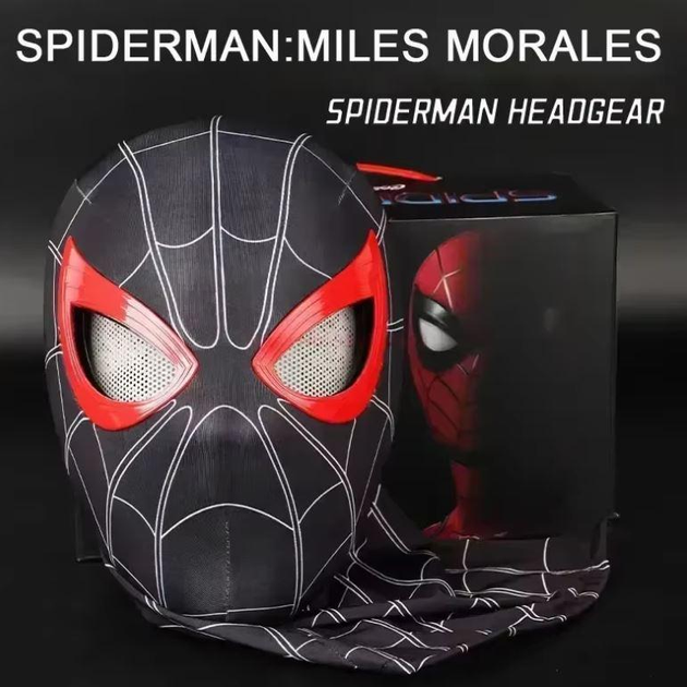 Маска балаклава Майлс Моралес Людина-павук інтерактивна (прищюрюються ...