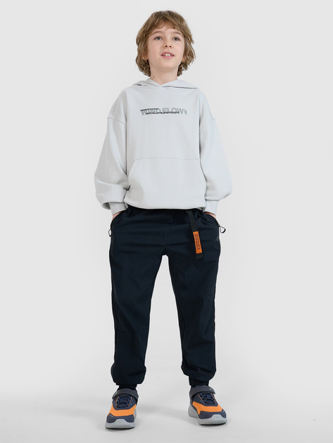 Spodnie dresowe młodzieżowe chłopięce joggery 4F 4FJWSS25TTROM1136-20S 164 cm Czarne (5905700500780) - obraz 3