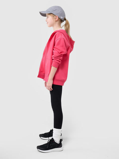 Legginsy młodzieżowe dziewczęce sportowe 4F 4FJWMM00TTIGF220-20S 164 cm Czarne (5905700426301) - obraz 5