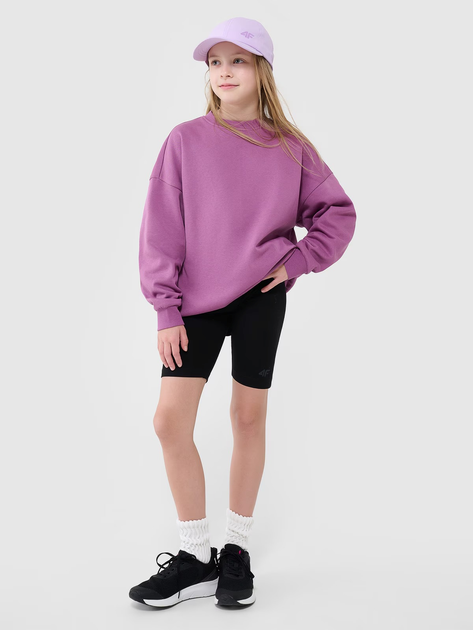Kolarki dziecięce dla dziewczynki 4F 4FJWSS25TSTIF014-20S 134 cm Czarne (5905700425052) - obraz 6