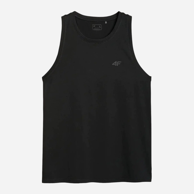 Koszulka bez rękawów męska 4F 4FWMM00TSLEM126-20S XL Czarna (5905700402282) - obraz 6