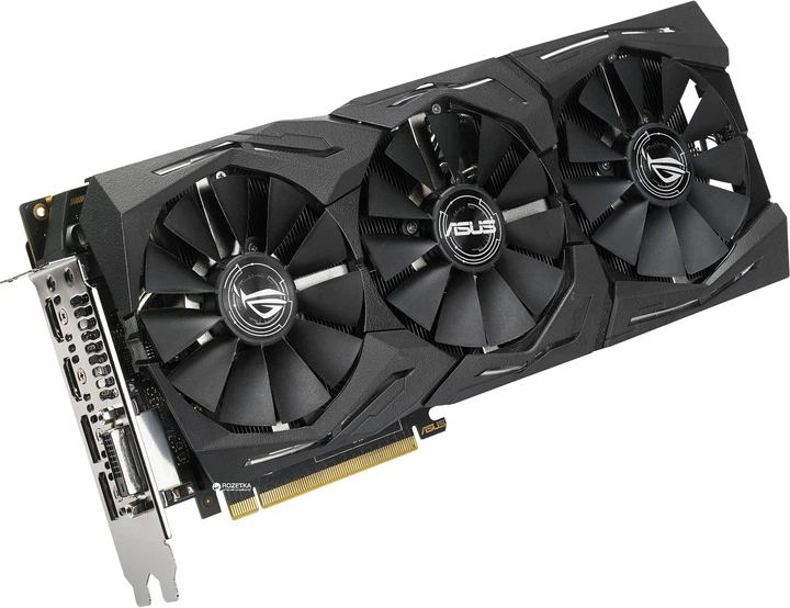 Видеокарта Asus PCI-Ex GeForce GTX 1080 Ti ROG Strix 11GB GDDR5X