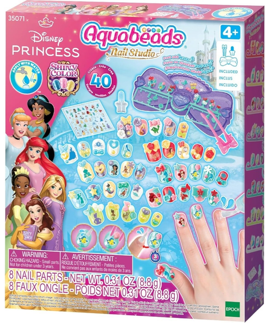 Набір для дитячої творчості Epoch Aquabeads нейл-арт Princess (5054131350713) - зображення 1