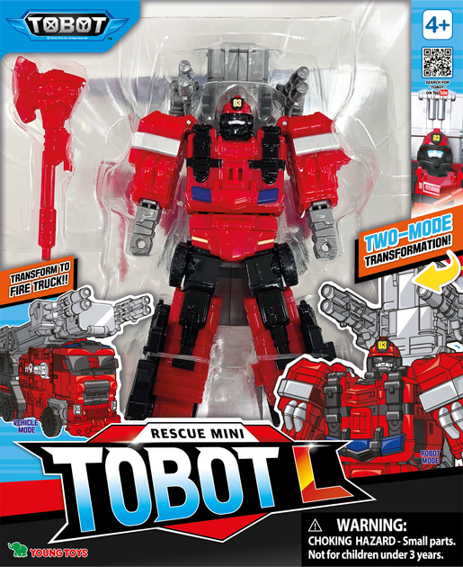 Іграшка-трансформер Young Toys Tobot L міні S5 11609 (8801198011609) - зображення 4