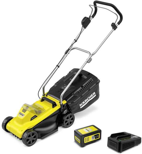 Газонокосилка Аккумуляторная Karcher LMO 2-18 Battery Set + Аккумулятор + Зарядное устройство (1.445-401.0) - изображение 1
