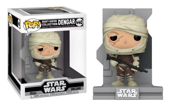 Фігурка Funko Pop Deluxe Star Wars - Bounty Hunters Collection: Dengar 10 см 440 (0889698561051) - зображення 3