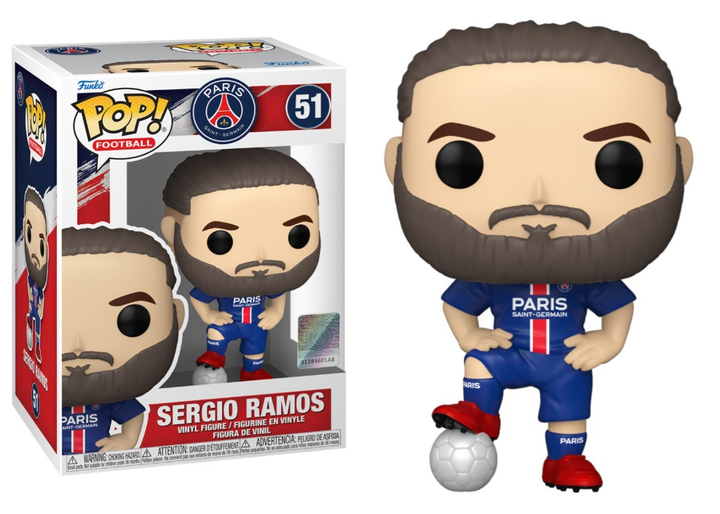 Фігурка Funko Pop! Football PSG Sergio Ramos 10 см 51 (0889698673907) - зображення 3