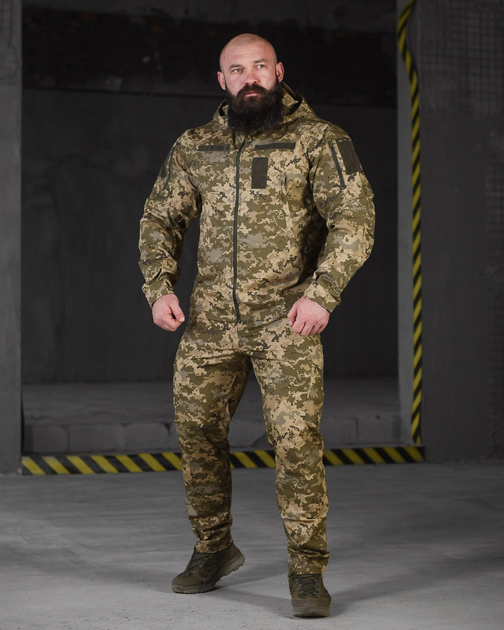 Тактичний демісезонний костюм ріп-стоп 2XL піксель (86490) - зображення 1