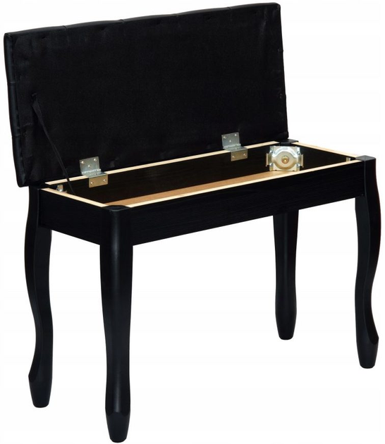 Ławka fortepianowa MusicMate MM-K15-B Virtuoso (5904119284168) - obraz 3