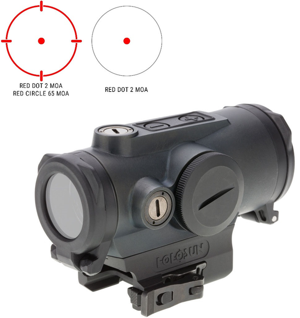 Коліматорний приціл HOLOSUN HE530G-RD - зображення 1
