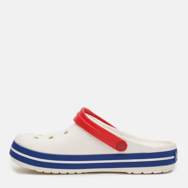 Чоловічі крокси Crocs Jibbitz Crocband 11016-11I-M9/W11 42-43 27 см Білі з блакитним (191448103153) - зображення 3