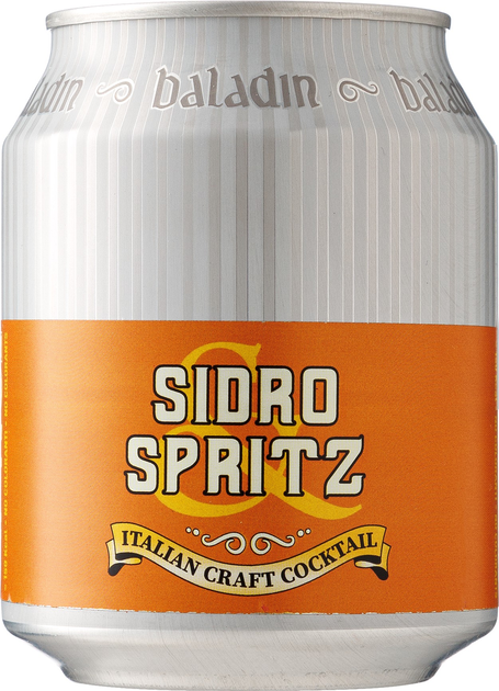 Упаковка напитка на пряно-ароматическом растительном сырье Baladin Sidro Spritz среднегазированный 5.3% 0.237 л х 24 шт (8032942290326) - изображение 2