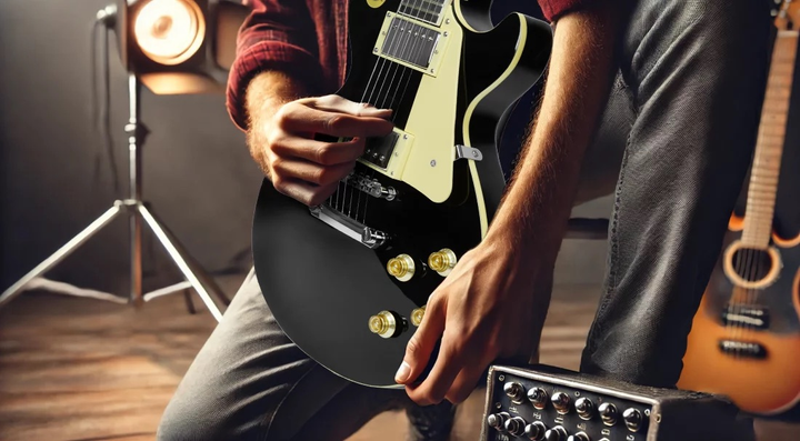 Електрогітара MusicMate MM-G220-B (5904119284663) - зображення 11