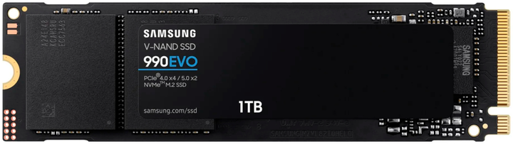 Dysk SSD Samsung 990 Evo Plus 1TB M.2 PCIe 4.0 x4/5.0 x2 NVMe 2.0 V-NAND TLC (MZ-V9S1T0BW) - obraz 1