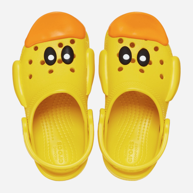 Chodaki chłopięce Crocs Classic I AM Rubber Ducky Clog 210017-75Y 23-24 (C7) Żółte (196265679508) - obraz 3