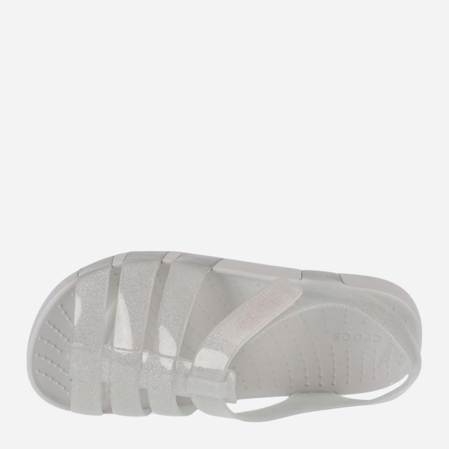 Sandały dziecięce dla dziewczynki Crocs Isabella Glitter CR209836-0IC 28-29 (C11) Srebrzyste (196265558162) - obraz 3