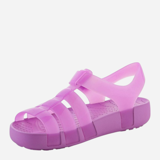 Sandały dziecięce dla dziewczynki Crocs Isabella Jelly CR209837-6WQ 30-31 (C13) Fioletowe (196265558544) - obraz 3