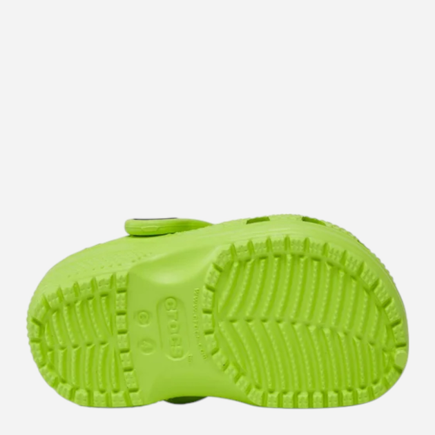 Chodaki chłopięce Crocs Classic Kids Clog T CR206990-LMDE 24-25 (C8) Jasnozielone (196265215881) - obraz 6
