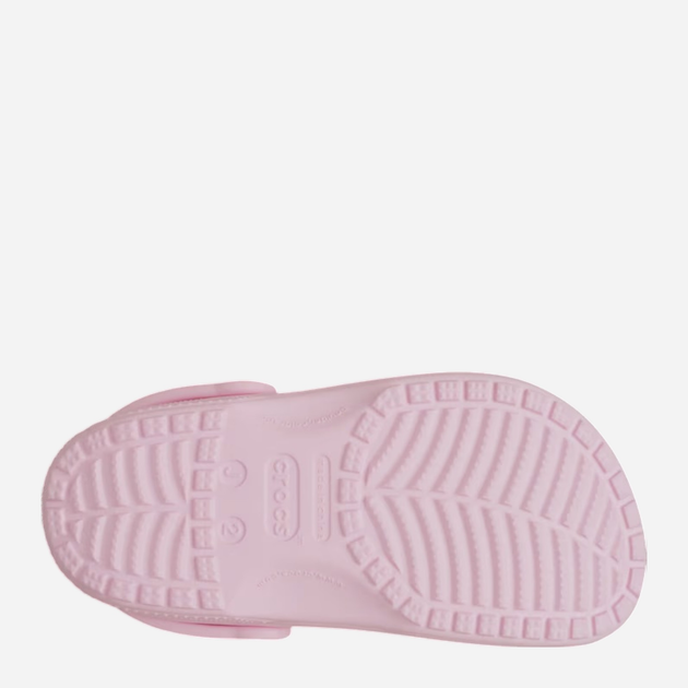 Дитячі крокси-сабо для дівчинки Crocs Classic Clog 206990-6GD 27-28 (C10) Світло-рожеві (191448734029) - зображення 5
