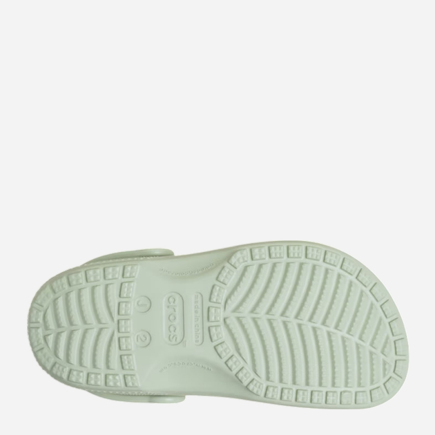 Дитячі крокси-сабо Crocs Classic Clog 206990-3VS 25-26 (C9) Світло-сірі (196265549337) - зображення 5