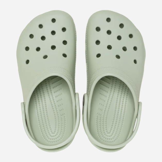 Chodaki dziecięce dla dziewczynki Crocs Classic Clog 206991-3VS 32-33 (J1) Jasnoszare (196265549887) - obraz 4