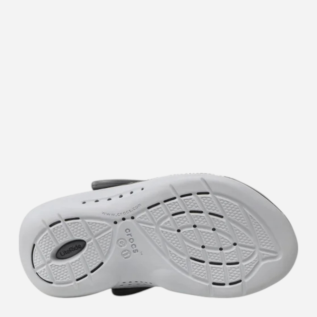Chodaki chłopięce Crocs Literide 360 Clog K 207021-0DD 30-31 (C13) Czarne (191448917361) - obraz 6