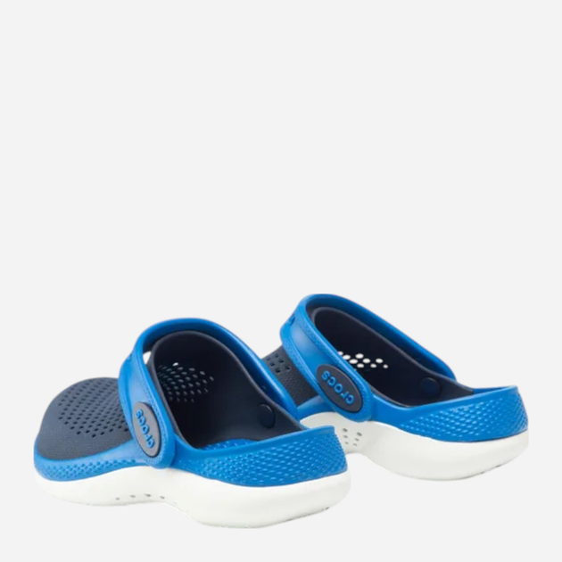 Chodaki chłopięce Crocs Literide 360 Clog K 207021-4KB 30-31 (C13) Granatowe (191448917545) - obraz 4