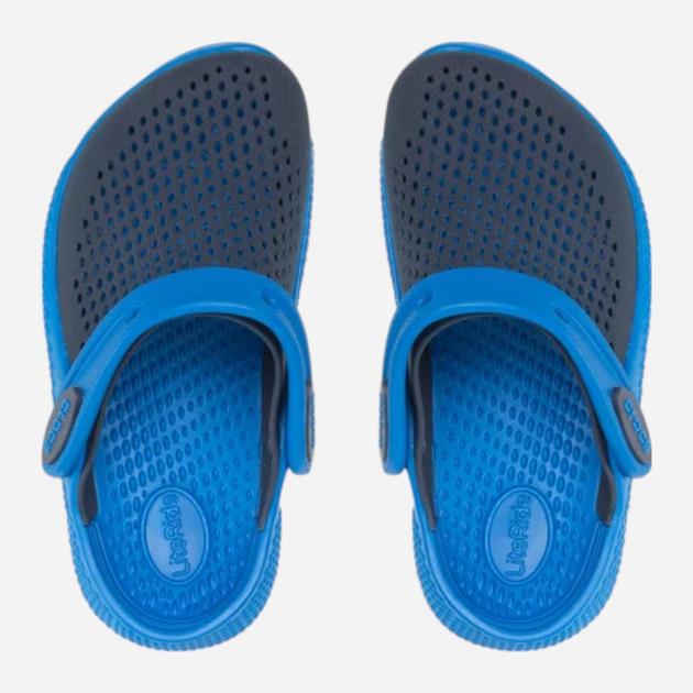 Chodaki chłopięce Crocs Literide 360 Clog K 207021-4KB 28-29 (C11) Granatowe (191448917521) - obraz 5