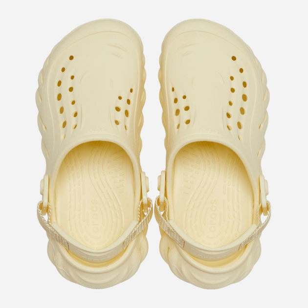 Chodaki chłopięce Crocs Echo Clog 208190-76O 33-34 (J2) Jasnożółte (196265566129) - obraz 3