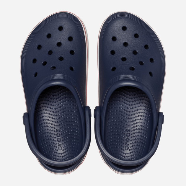 Chodaki chłopięce Crocs Crocband Clean Clog 208477-4CC 28-29 (C11) Granatowe (196265353880) - obraz 3