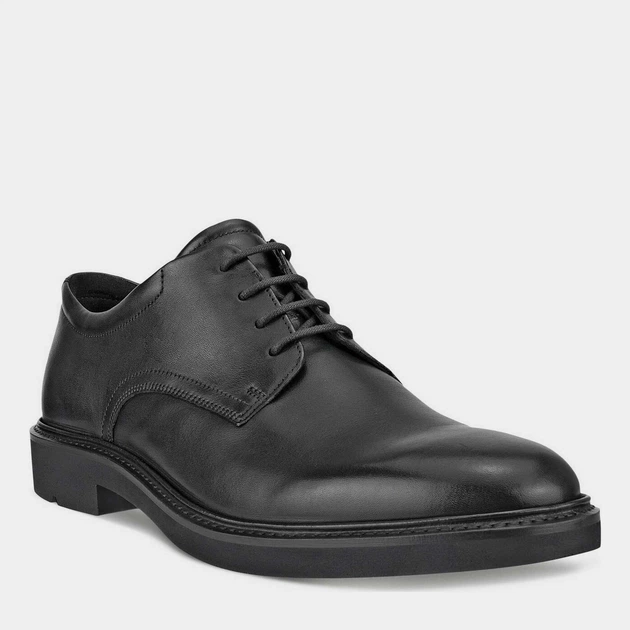 Buty derby męskie skórzane Ecco Metropole London 52560401001 47 Czarne (194891325592) - obraz 4