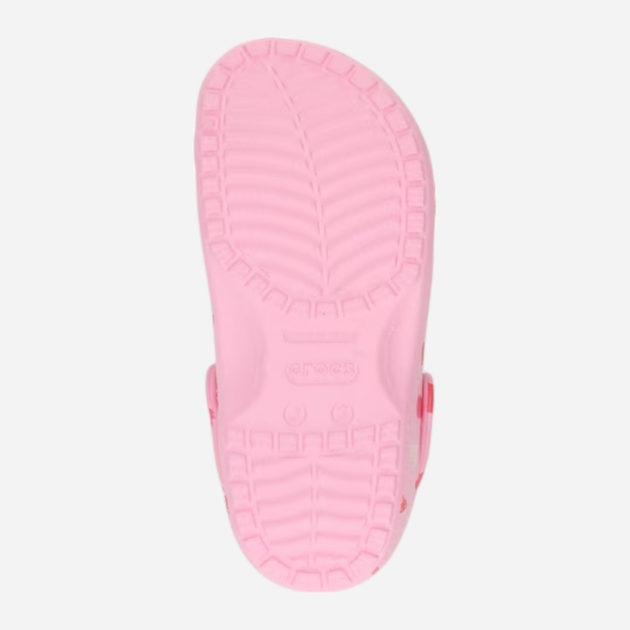 Chodaki dziecięce dla dziewczynki Crocs Graphic Classic Clog CR209754-6S0 28-29 (C11) Różowe (196265556441) - obraz 4