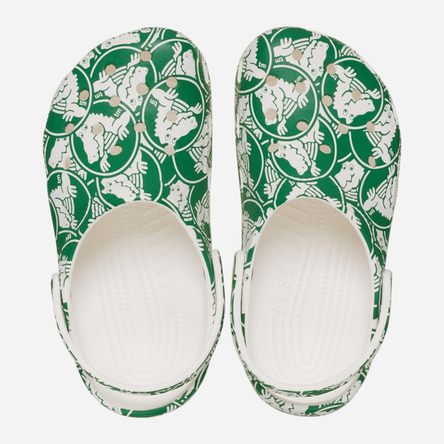 Chodaki chłopięce Crocs Classic Clog Graphics 210008-3WH 24-25 (C8) Zielone (196265678754) - obraz 3