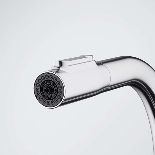 Кухонний змішувач Franke Maris Slim J Clear Water функція душу витяжний вилив підключення до фільтра хром 120.0730.870 - изображение 4